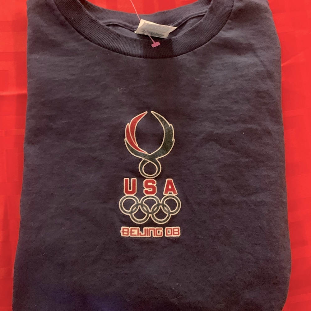 USA Olympic 2008 Beijing Long Sleeve Tee ….. nba Jordan Nike